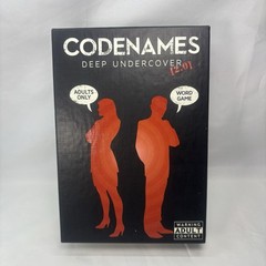 Codenames Deep Undercover 2.0 Adult Word Game Open Box Complete Lark & Clam