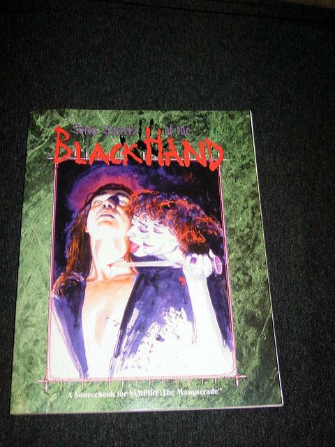 VAMPIRE The Masquerade Sourcebook – Dirty Secrets of the Black Hand – WW#4210
