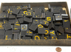 VTG Anagrams No 103 By Embossed Company