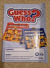 Hasbro Guess Who Game 2022 Yes & No Questions 2 Player Age 6+ Good Condition