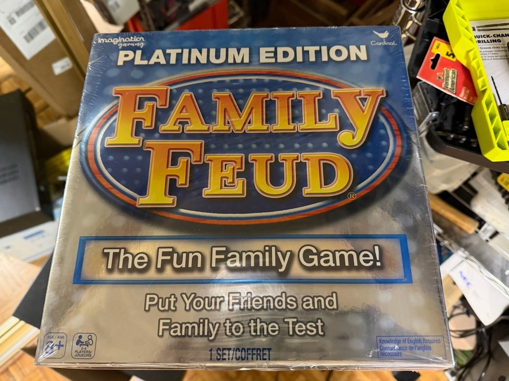 Family Feud Platinum Edition Family Fun Board Game **NEW SEALED **