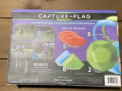 Capture The Flag Game Redux Glow in The Dark Outdoor Game Starlux Games Open Box