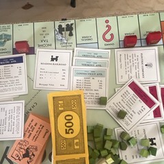 1940S Or 50 Monopoly Game It Appears To Be Complete Lots Of Fun For Everyone