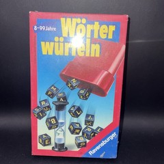 Ravensburger 23097 – Wörter würfeln NEW 1999 Board Game 8-99 Jahre SEALED