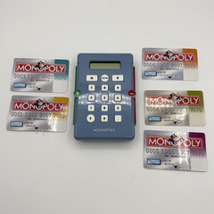 Monopoly Replacement Pieces 2007 Electronic Banking Unit & 5 Bank Cards Tested