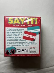 Say It! Creative Hilarious Fast-Thinking Shout-It-Out Party Game Gamewright NEW