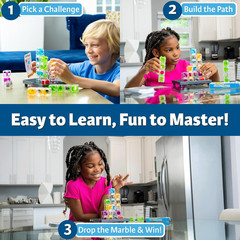 Gravity Maze – Falling Marble Logic Game – Challenging STEM Toy for Kids 8-12 –