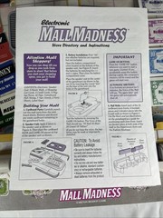 Electronic Mall Madness Milton Bradley-100% Complete w/ Working Electronic Unit