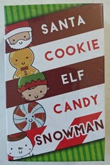 Santa Cookie Elf Candy Snowman Card Game Taco Cat