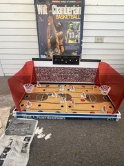 Wilt Chamberlain 1973 Table Top Basketball Game with Original Box by Coleco
