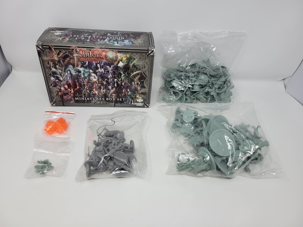 Greenbrier Board Game Folklore The Affliction Miniatures Box Set All Figures