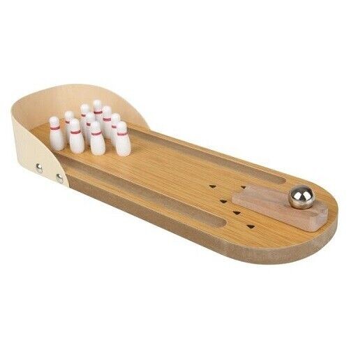 NEW Wooden Mini Desktop Bowling Game – Premium Material for Kids Great Gift Idea