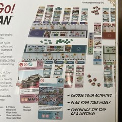 LET’S GO TO JAPAN Board Game Cards Tokens Rule Book Scorepad New Sealed NIB