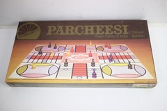Selchow & Righter 1982: PARCHEESI Deluxe Edition Royal Game of India SEALED No.2