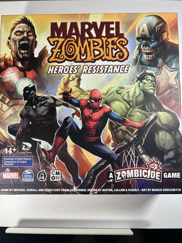 Marvel Zombies Heroes’ Resistance Zombicide Game New in Open Box