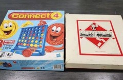 Monopoly Luxury French Edition 1975 With Connect 4 Some Missing Pieces To Both