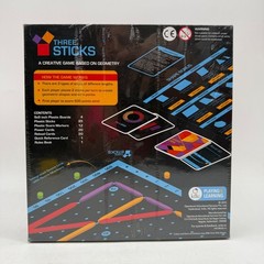 Kitki Three Sticks Geometry Board Game Creative Educational Math Strategy New