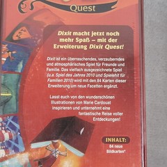 Dixit Quest Expansion Board Game German Import Box Cards Language Independent