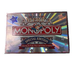 America Monopoly Special Edition 2002 Holographic Box New Sealed Board Game USA