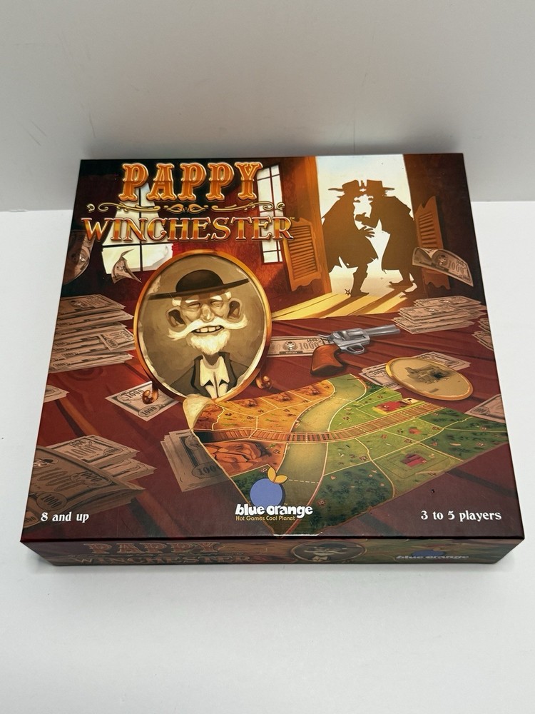 Pappy Winchester Board Game Blue Orange Games 2019 – Complete
