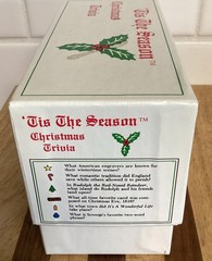 Vtg Christmas Holiday Trivia Family Game Retro Tis The Season Cards USA