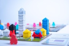 Modern City Building Board Game – Strategy Game for 2-4 Players, Ages 10+, 35 Mi