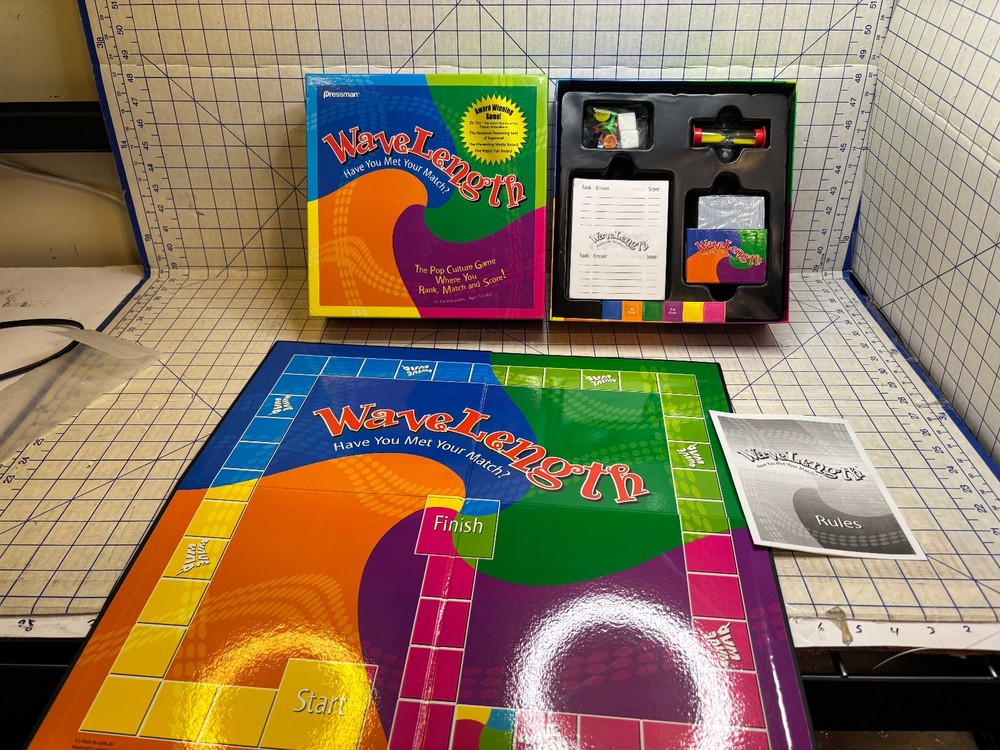 Wavelength Board Game Have You Met Your Match? Answer Matching 2010 NEW OPEN BOX