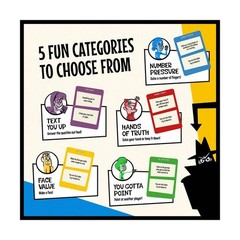 Wilder Games Jackbox: Fakin’ It Card Game: Thinking Party Game for 2-6 Players