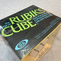 Vintage Ideal Original Rubik’s Cube in sealed Original Box ￼