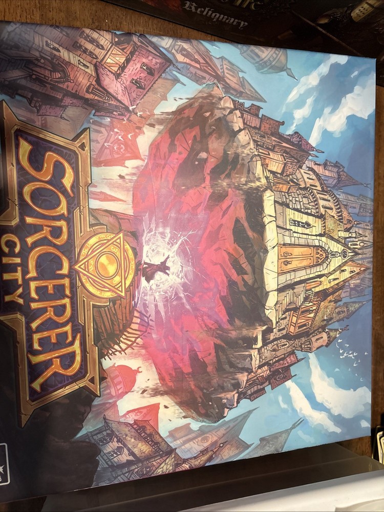 Sorcerer City – Skybound Games – Magical City Building – Board Game – New