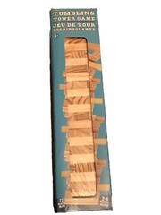 72 Pc Set Tumbling Tower Wooden Stacking Blocks – New In Box | Kids Block Game