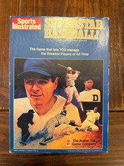 Superstar Baseball Board Game Sports Illustrated 1978 Avalon Hill NEW Open Box