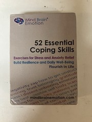 Coping Skills Cards: 52 Self-Care Exercises for Stress & Anxiety Relief New