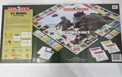 Monopoly US Marines Board Game Military 2005 Collector’s Edition New Sealed