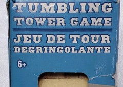 Greenbrier Tumbling Tower Game – 72 Pieces. Age Six And Up New In A Box………
