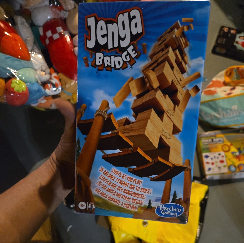 JENGA BRIDGE GAME “Sways As You Play” by Hasbro Gaming BRAND NEW SEALED