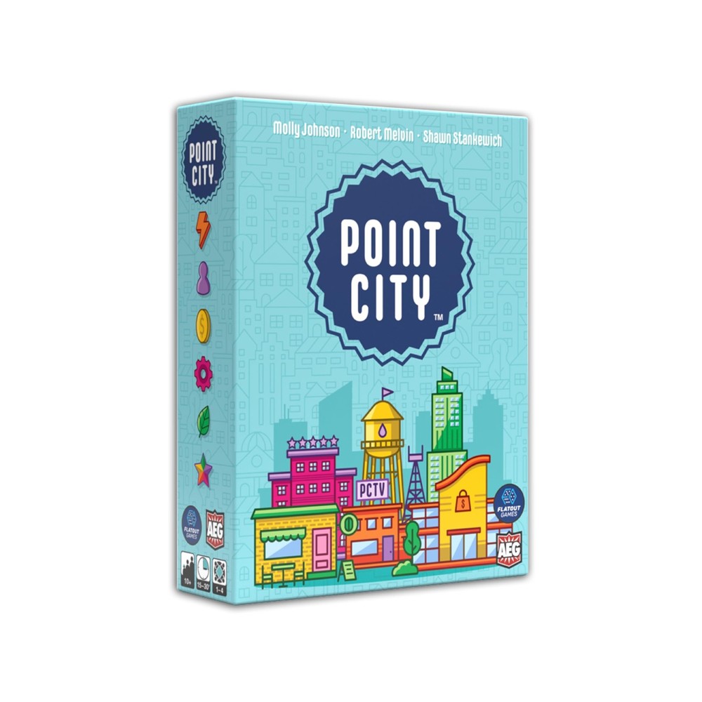 Point City Card Game | City Building, Drafting Collection Game