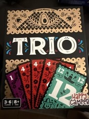 Trio Card Game Happy Camper HCG-2000 Family Party Fast Set Making Nana