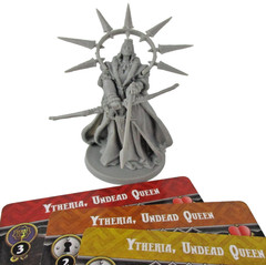 MASSIVE DARKNESS 2: Hellscape YTHERIA, UNDEAD QUEEN Mini & Cards NEW!!