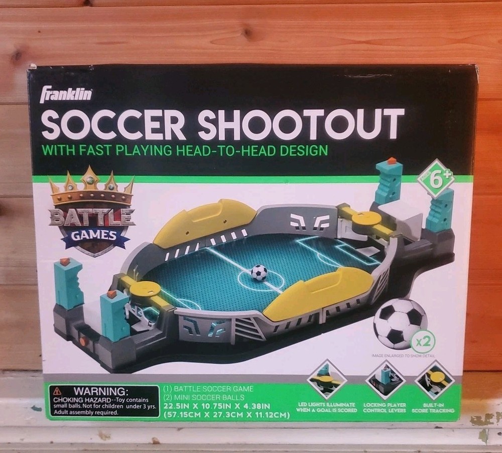 Fast Paced Mini Soccer Table Game With Scoring Lights For Kids And Adults