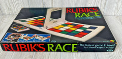 Ideal Rubik’s Race Game Original Box 1982 Maker’s of Rubik’s Cube 2 Player VTG