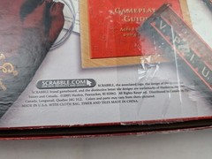 Vintage SCRABBLE deluxe turntable board game – Parker Brothers 2001 – COMPLETE
