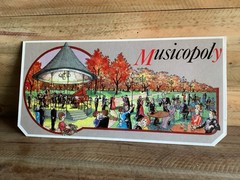 MUSICOPOLY – MUSIC OPOLY – VINTAGE BOARD GAME NEW ZEALAND NZ