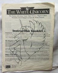 1994 The White Unicorn Game by RoseArt in Great Condition FREE SHIPPING