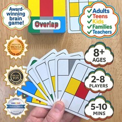 Overlap: Classic Strategic Card Game – Perfect for Couples & Family Gatherings