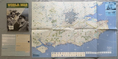 World at War #52 w/ “Sealion” game UNPUNCHED complete; Germany invades England