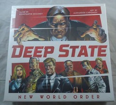 Deep State: New World Order Strategy Board Game Ages 14+, 1–5 Players