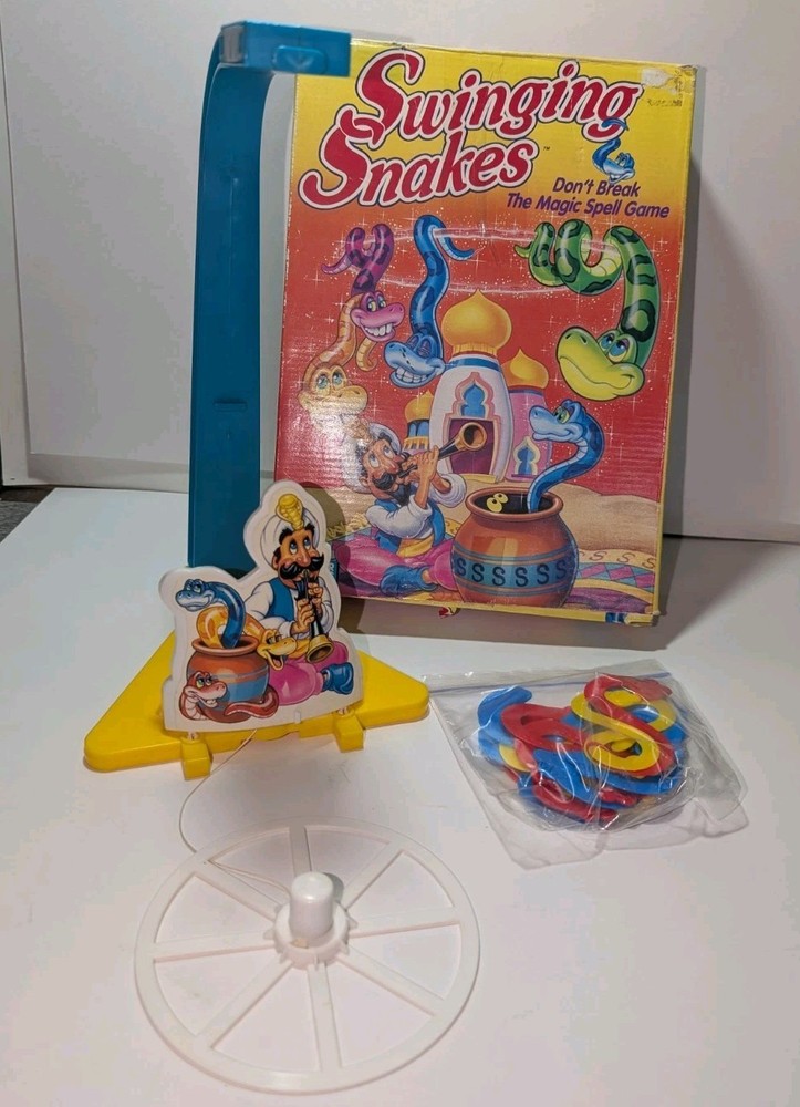 Parker Brothers Game Swinging Snakes 40255 Incomplete 1993