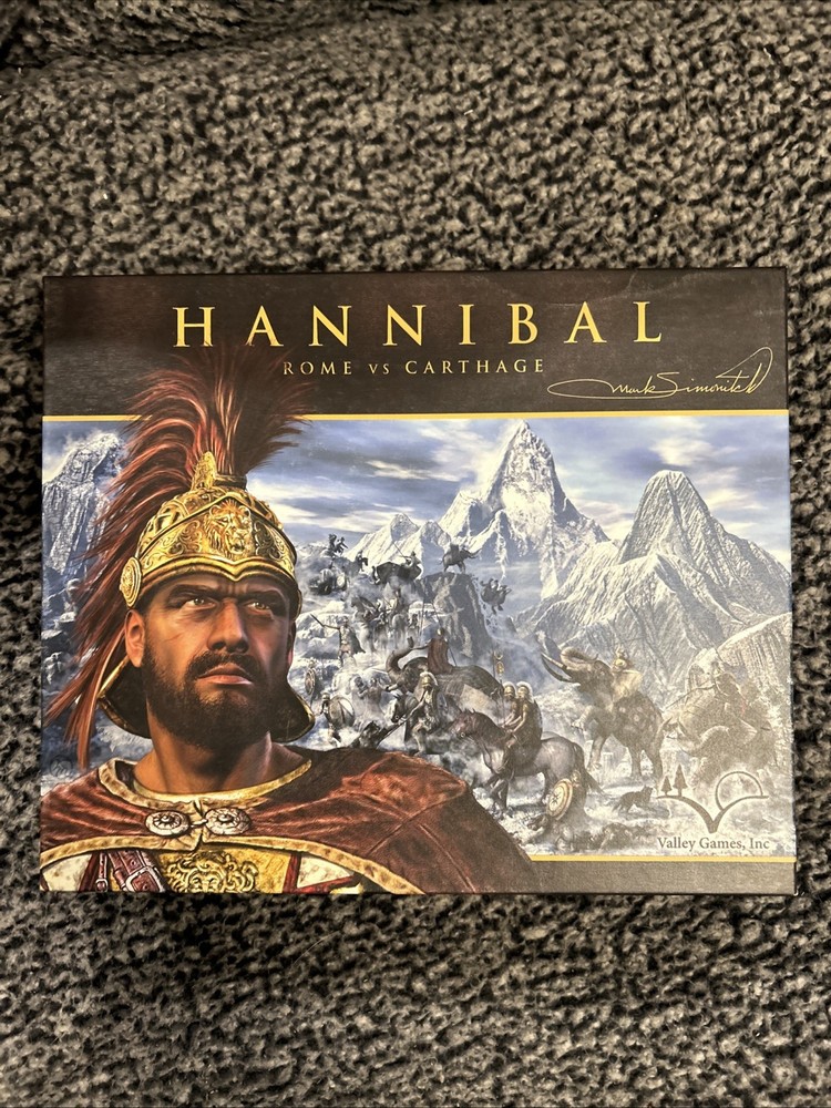 Hannibal: Rome vs. Carthage: 2007 Ed.: Unpunched: From a Game Collector’s Estate