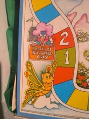 Strawberry Shortcake in Big Apple City Board Game 1981 Vtg. MISSING PAWN, READ